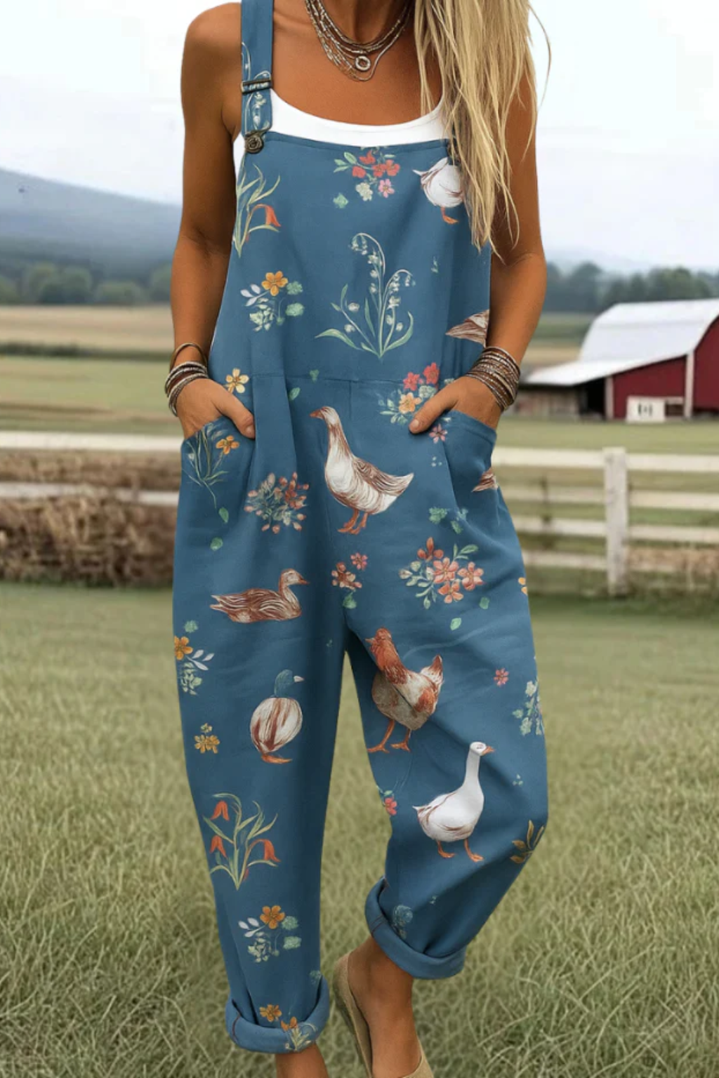 Emily - Artistic Overall Jumpsuit