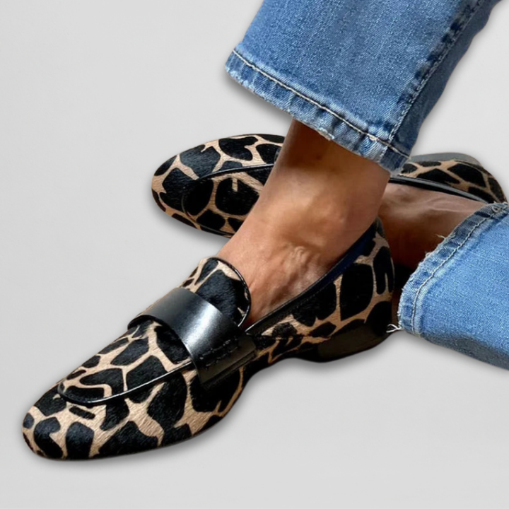 Charlotte - Animal-Print Loafer