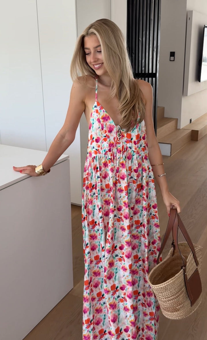MAXI FLORAL DRESS