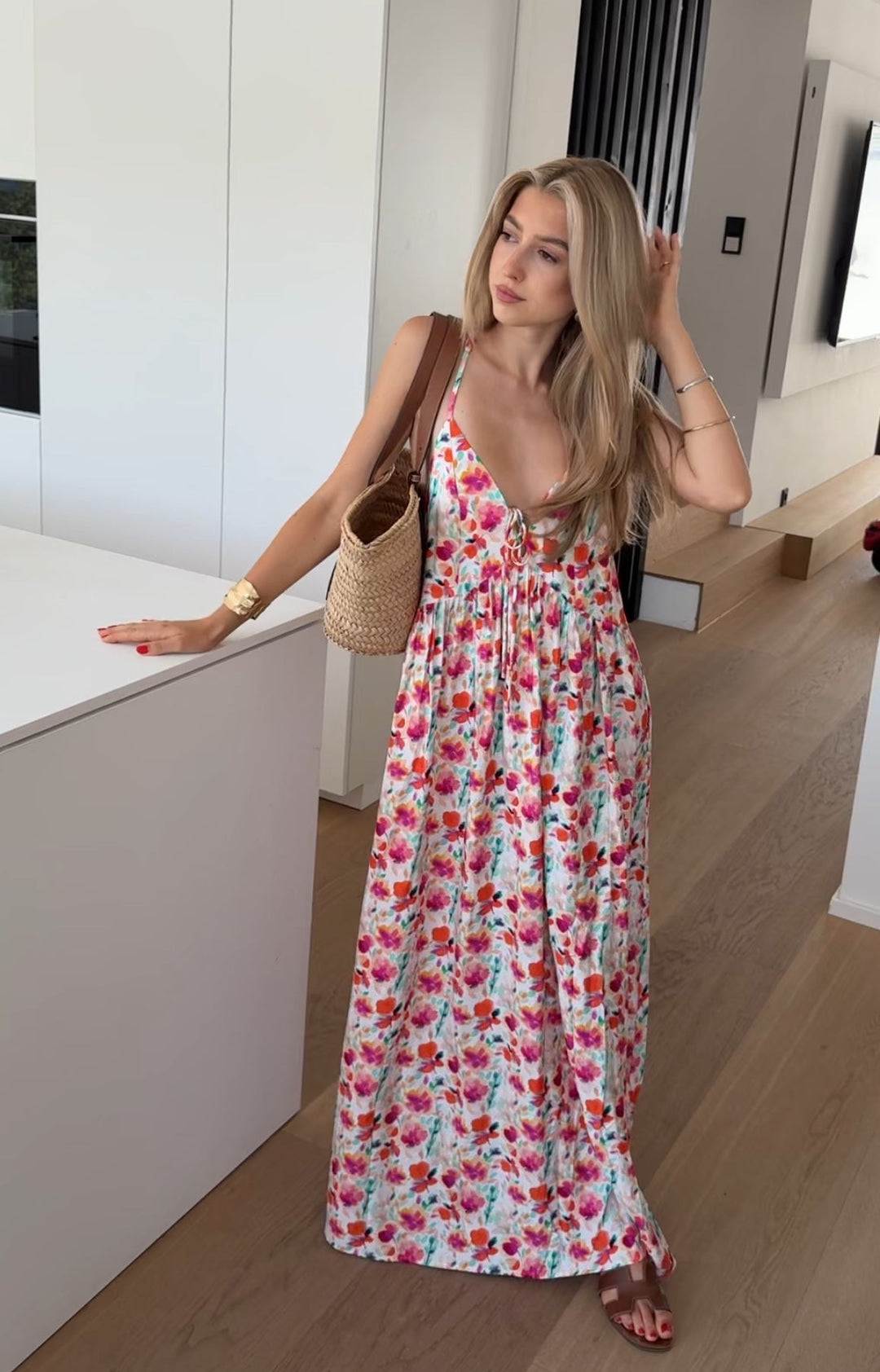 MAXI FLORAL DRESS