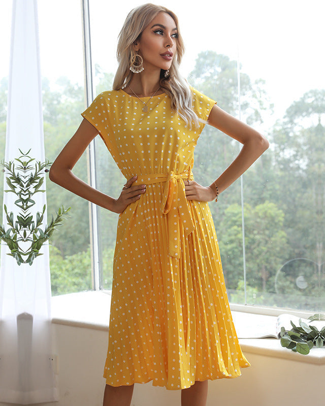 CIRELLE Polka Bloom Dress