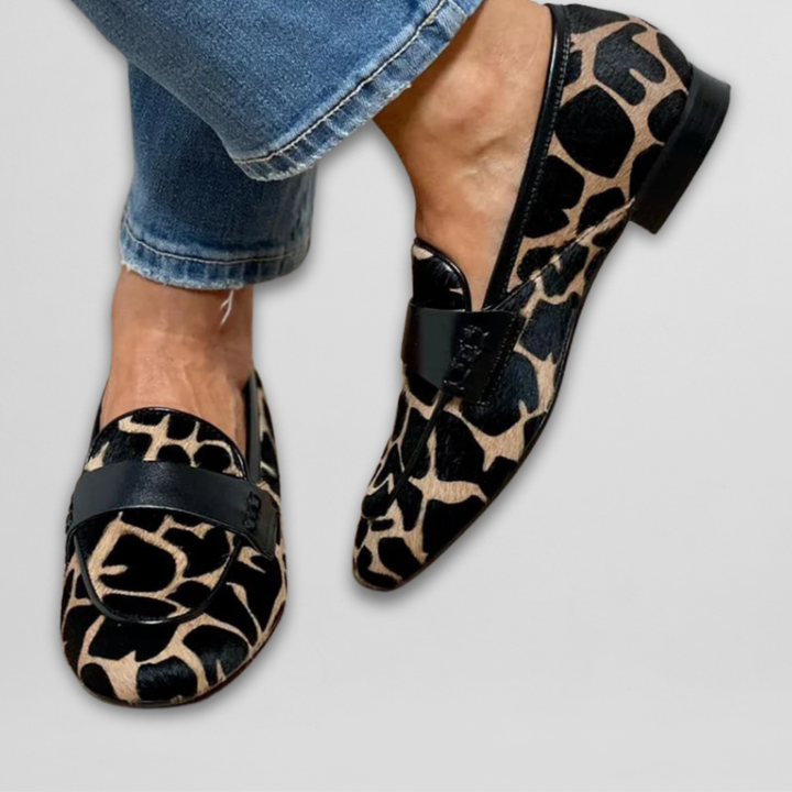 Charlotte - Animal-Print Loafer