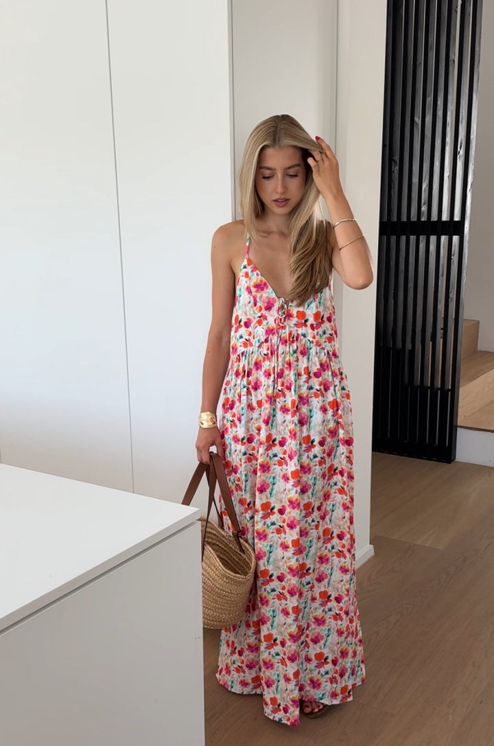 MAXI FLORAL DRESS