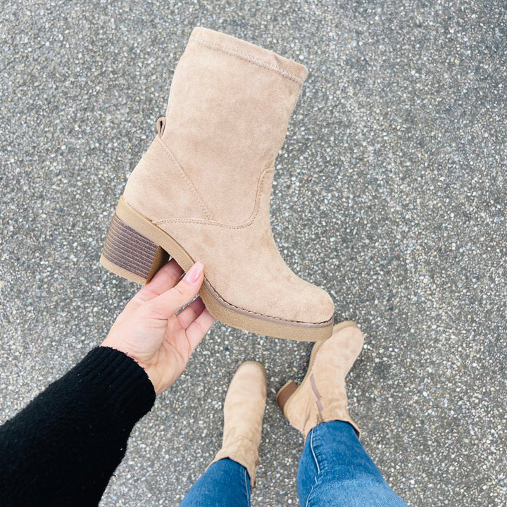 Khaki Boots