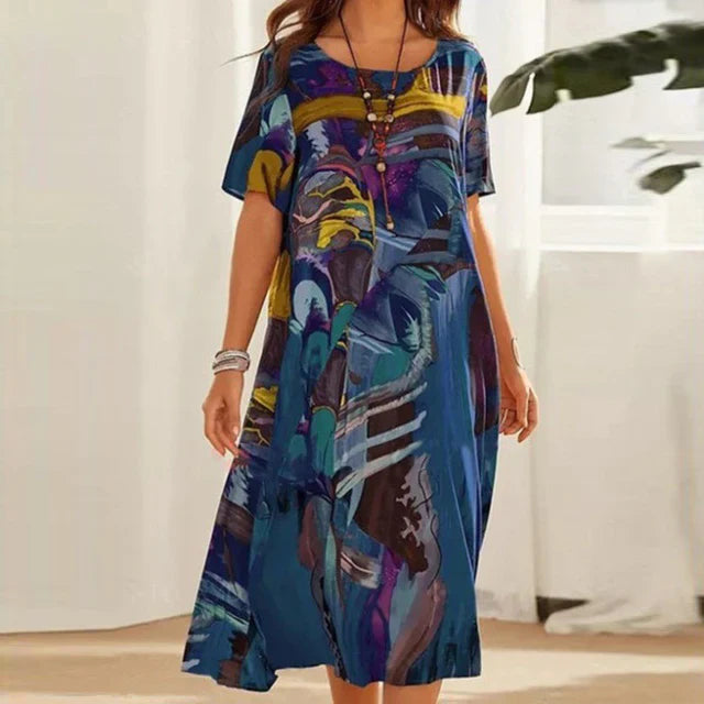 Thalia | Comfortable Floral Dress