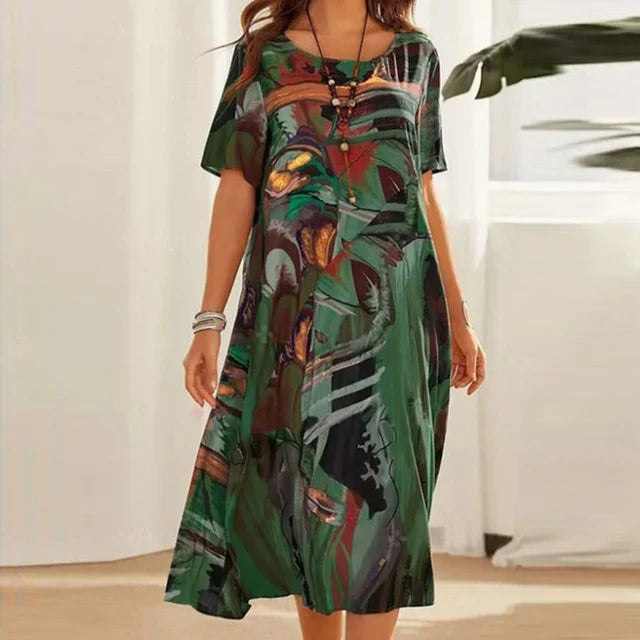 Thalia | Comfortable Floral Dress