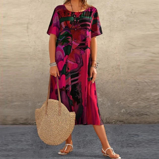 Thalia | Comfortable Floral Dress
