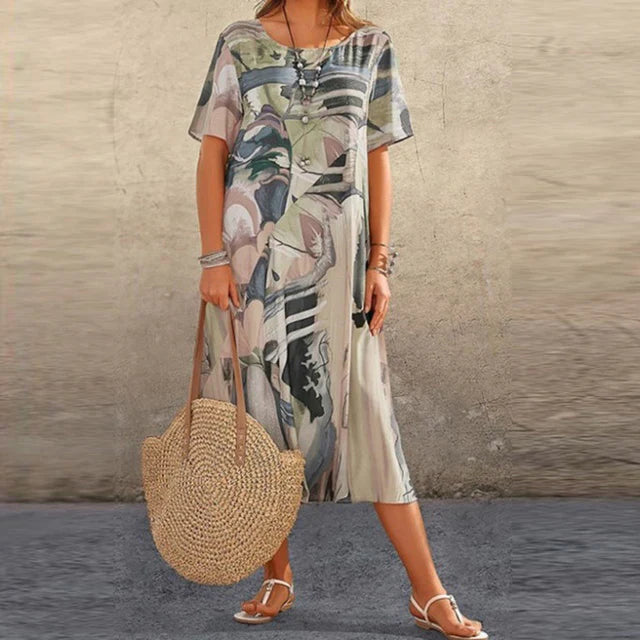 Thalia | Comfortable Floral Dress