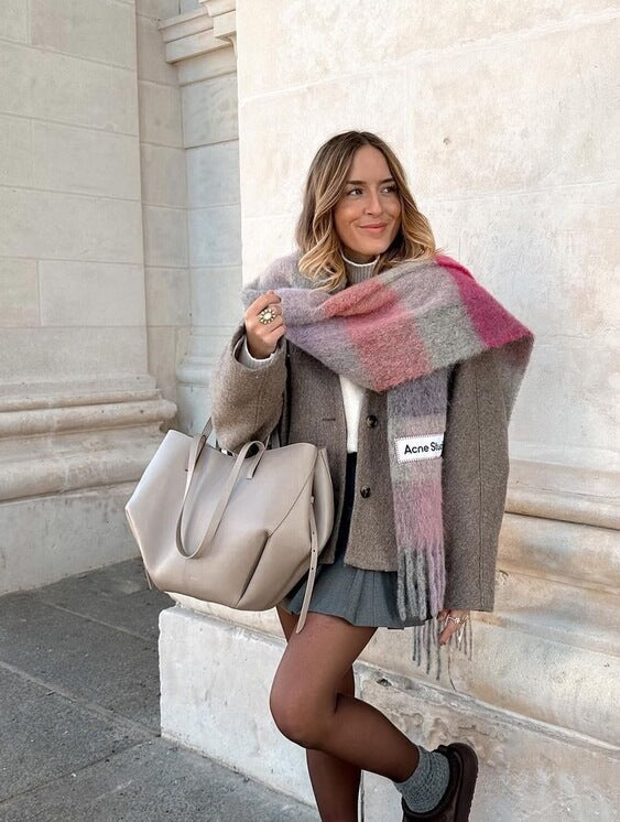 Pernilla – Structured Tote Bag with Side Ruching