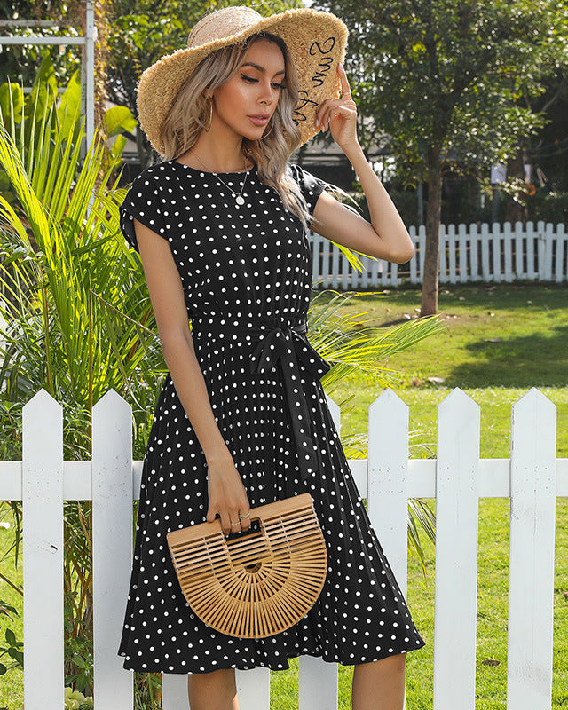 CIRELLE Polka Bloom Dress