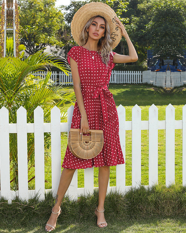 CIRELLE Polka Bloom Dress