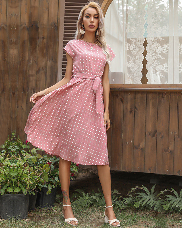 CIRELLE Polka Bloom Dress