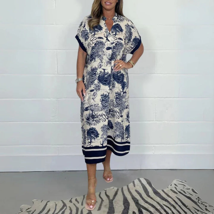 Poppy | Print Dress