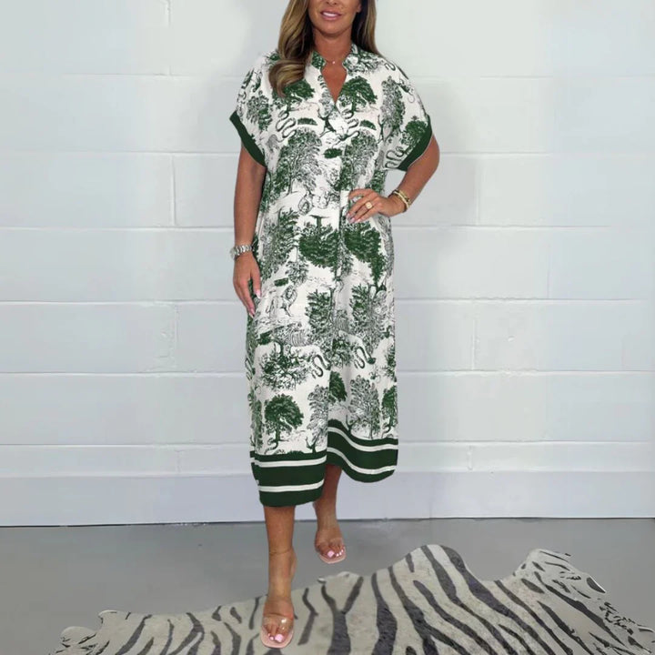 Poppy | Print Dress
