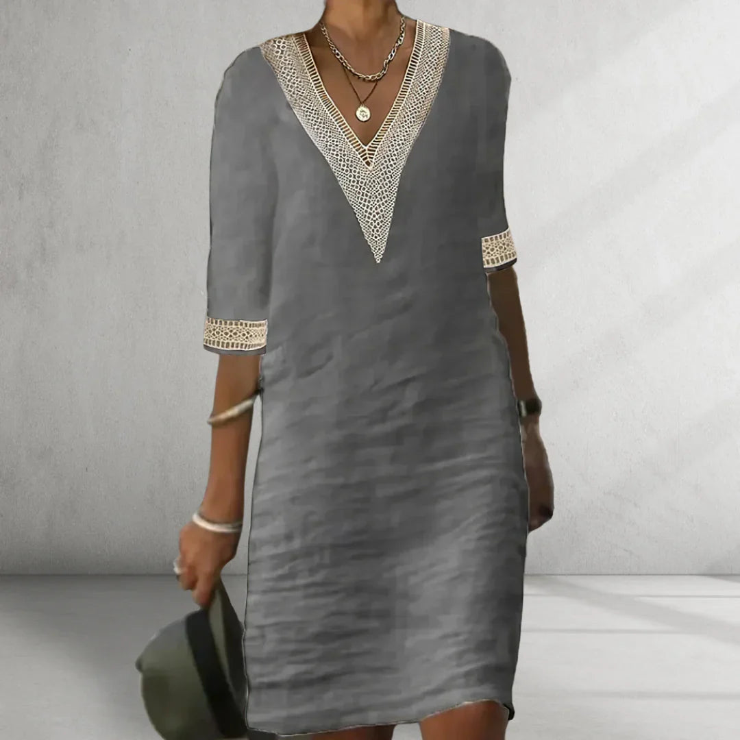 Selena | V-Neck Soft Dress